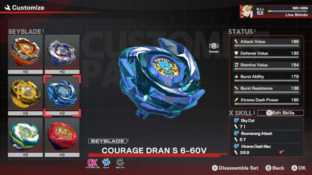 BEYBLADE X EVOBATTLE Switch NSP screenshot