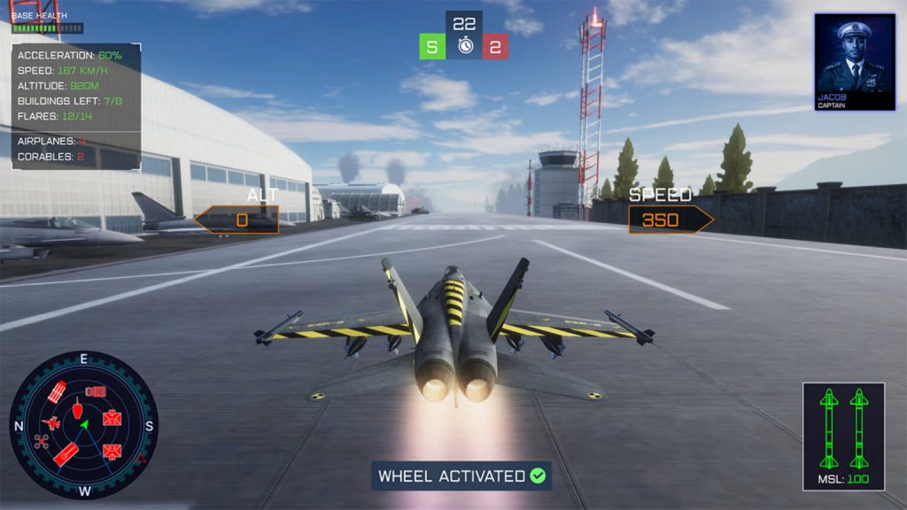 AirJet Fighter Sky Assault Switch NSP screenshot