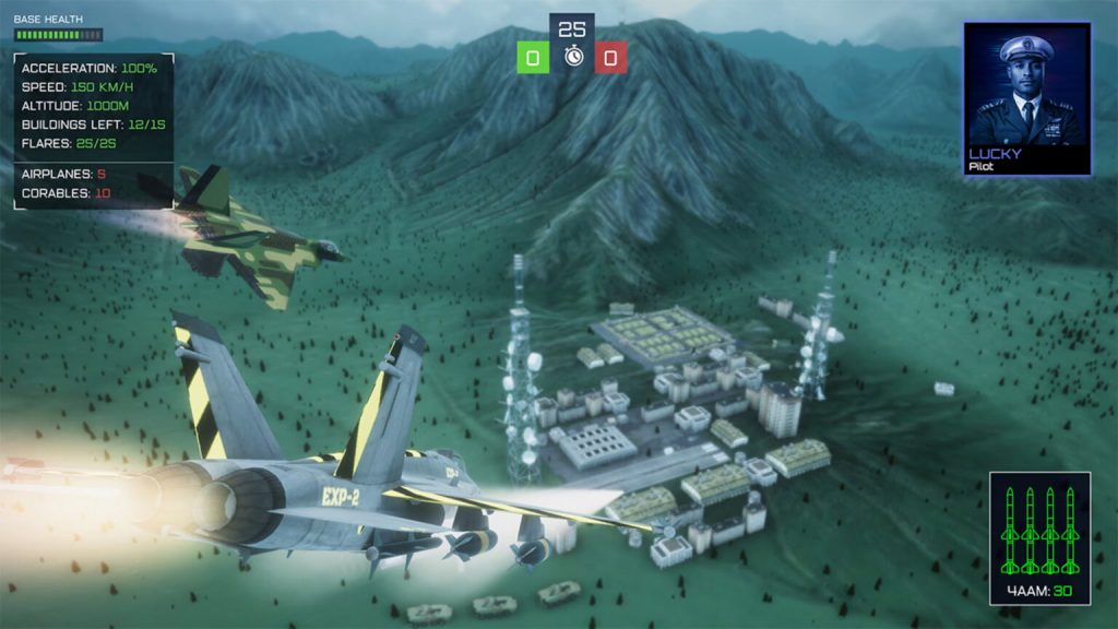 AirJet Fighter Sky Assault Switch NSP screenshot