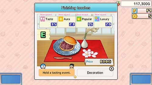 Doraemon Dorayaki Shop Story Switch NSP screenshot