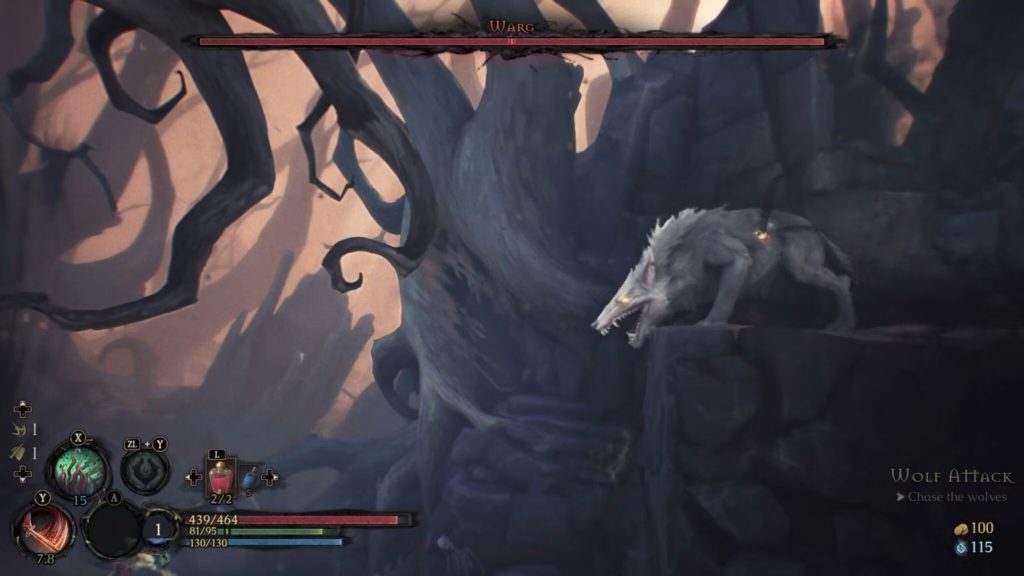 Mandragora: Whispers of the Witch Tree Switch NSP screenshot