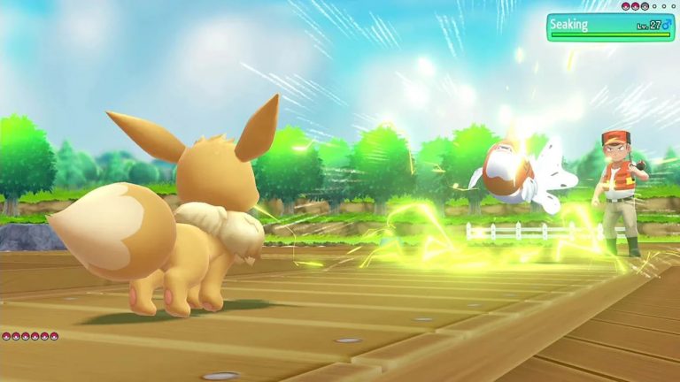 Pokémon Let’s Go Eevee Switch NSP screenshot