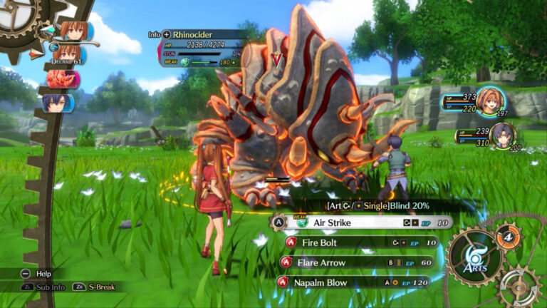 Trails in the Sky 1st Chapter Switch NSP screenshot