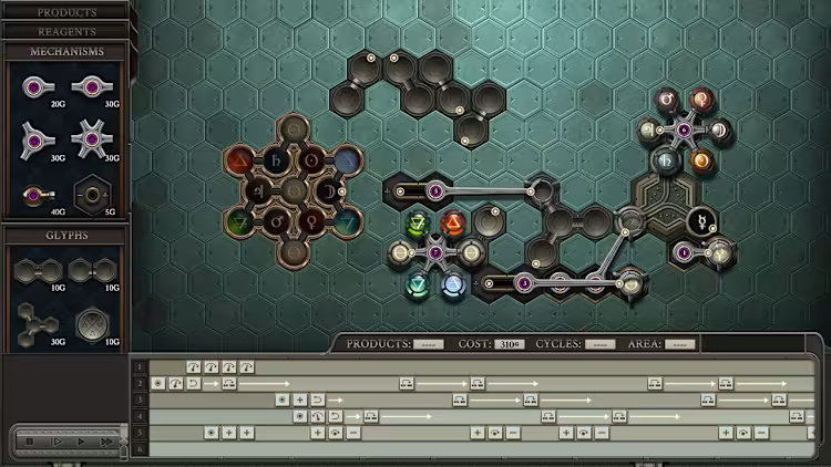 Opus Magnum Complete Edition NSP Full Game screenshot